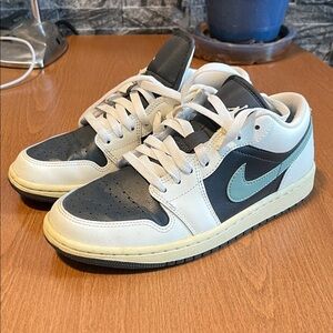 Nike Air Jordan Black and White sneakers